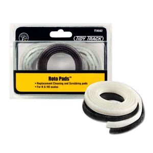 Woodland Scenics Roto Pads Tidy Track for Roto Wheel Cleaner